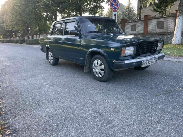 Зелений ВАЗ 2107, об'ємом двигуна 1.5 л та пробігом 307 тис. км за 653 $, фото 2 на Automoto.ua