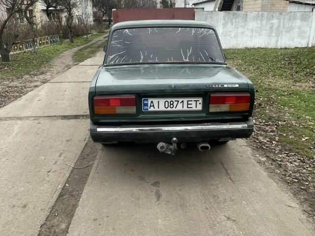 Зеленый ВАЗ 2107, объемом двигателя 1.5 л и пробегом 3 тыс. км за 616 $, фото 3 на Automoto.ua