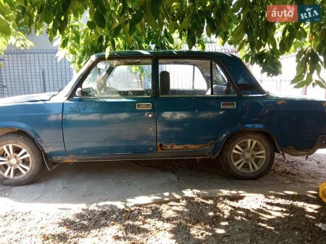 Зеленый ВАЗ 2107, объемом двигателя 0 л и пробегом 76 тыс. км за 724 $, фото 1 на Automoto.ua
