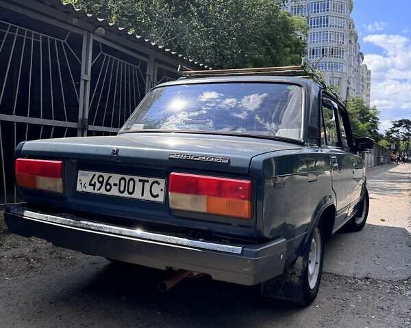 Зеленый ВАЗ 2107, объемом двигателя 1.45 л и пробегом 75 тыс. км за 1500 $, фото 8 на Automoto.ua