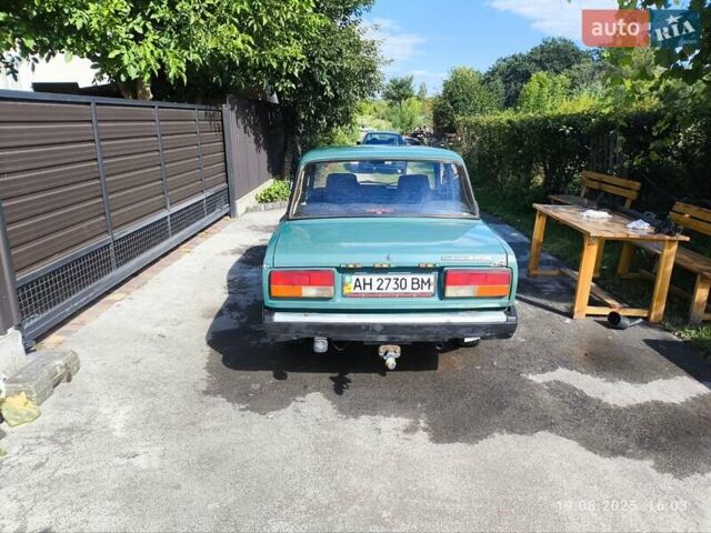 Зеленый ВАЗ 2107, объемом двигателя 1.5 л и пробегом 299 тыс. км за 1200 $, фото 6 на Automoto.ua