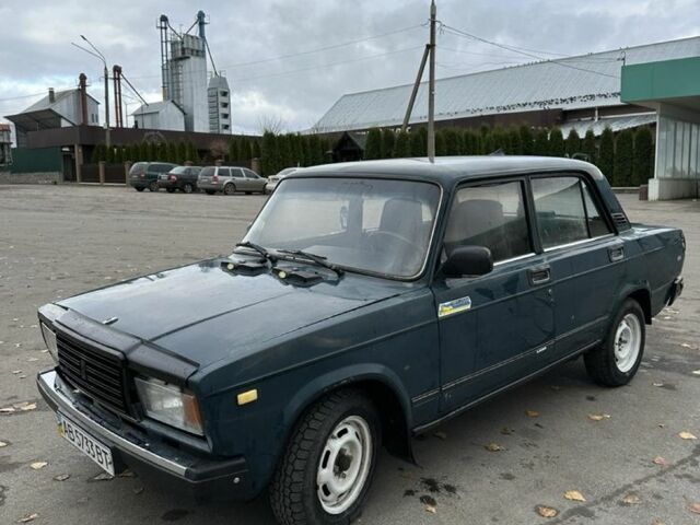 Зеленый ВАЗ 2107, объемом двигателя 1.5 л и пробегом 55 тыс. км за 900 $, фото 1 на Automoto.ua