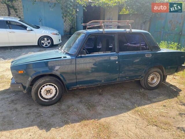 Зеленый ВАЗ 2107, объемом двигателя 1.45 л и пробегом 323 тыс. км за 1100 $, фото 4 на Automoto.ua