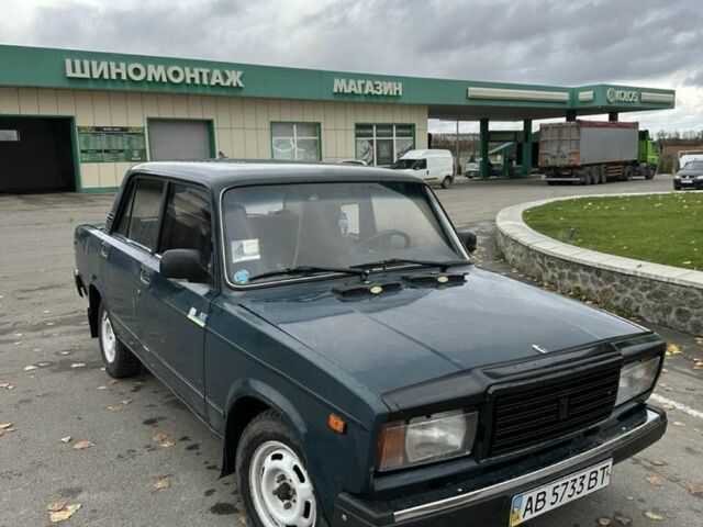 Зеленый ВАЗ 2107, объемом двигателя 1.5 л и пробегом 55 тыс. км за 900 $, фото 2 на Automoto.ua