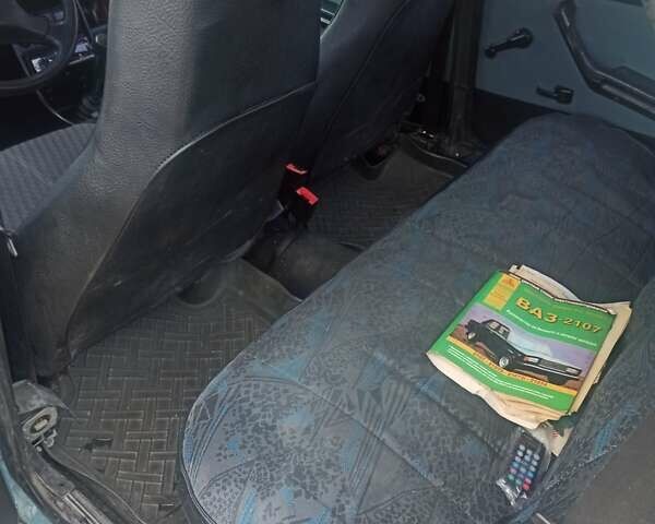 Зеленый ВАЗ 2107, объемом двигателя 1.5 л и пробегом 35 тыс. км за 1350 $, фото 10 на Automoto.ua