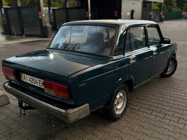 Зеленый ВАЗ 2107, объемом двигателя 1.5 л и пробегом 20 тыс. км за 677 $, фото 1 на Automoto.ua