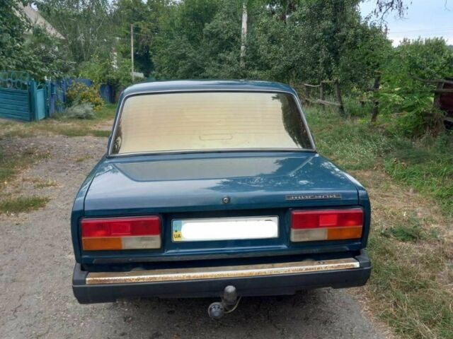 Зелений ВАЗ 2107, об'ємом двигуна 1.45 л та пробігом 106 тис. км за 1600 $, фото 2 на Automoto.ua