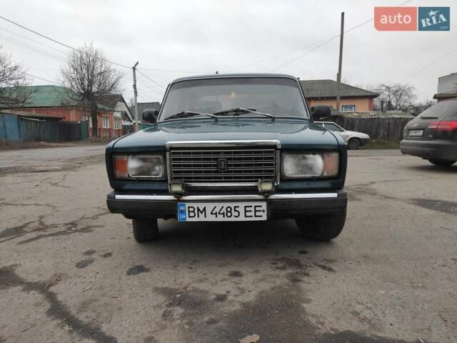 Зелений ВАЗ 2107, об'ємом двигуна 1.45 л та пробігом 120 тис. км за 1100 $, фото 6 на Automoto.ua