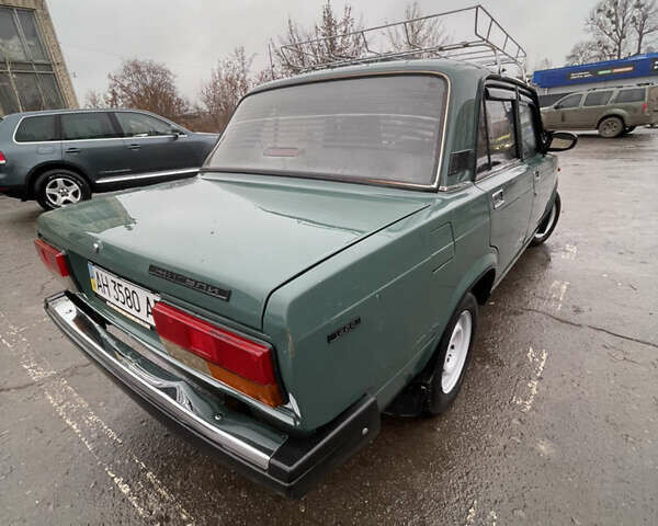 Зеленый ВАЗ 2107, объемом двигателя 1.45 л и пробегом 105 тыс. км за 1250 $, фото 4 на Automoto.ua