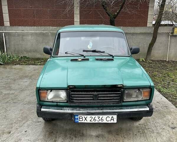 Зелений ВАЗ 2107, об'ємом двигуна 1.5 л та пробігом 70 тис. км за 600 $, фото 7 на Automoto.ua