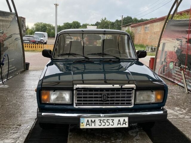 Зелений ВАЗ 2107, об'ємом двигуна 1.6 л та пробігом 1000 тис. км за 1200 $, фото 7 на Automoto.ua