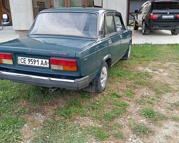 Зеленый ВАЗ 2107, объемом двигателя 1.45 л и пробегом 100 тыс. км за 1250 $, фото 1 на Automoto.ua