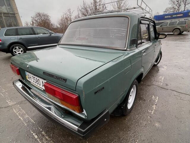 Зеленый ВАЗ 2107, объемом двигателя 1.5 л и пробегом 105 тыс. км за 1250 $, фото 4 на Automoto.ua