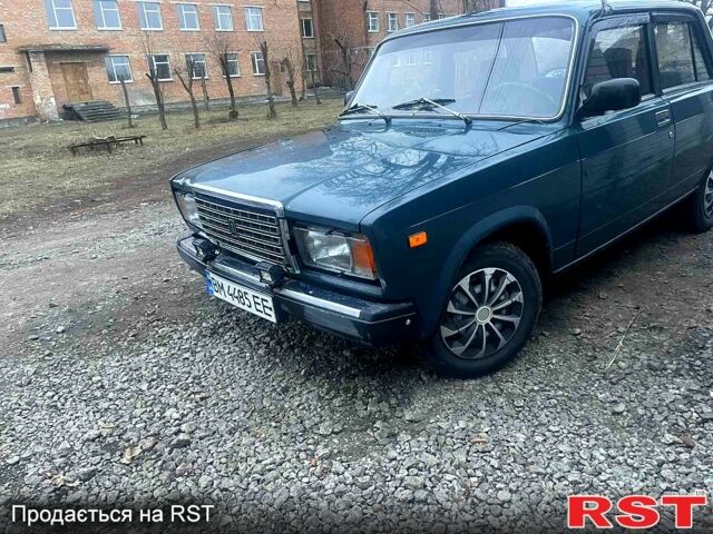 Зеленый ВАЗ 2107, объемом двигателя 1.5 л и пробегом 80 тыс. км за 1350 $, фото 4 на Automoto.ua