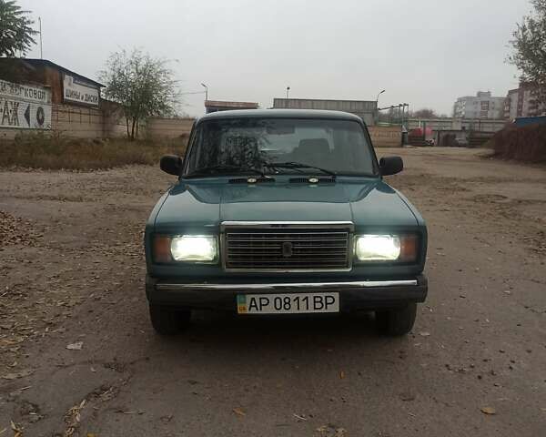 Зеленый ВАЗ 2107, объемом двигателя 1.5 л и пробегом 35 тыс. км за 1350 $, фото 2 на Automoto.ua
