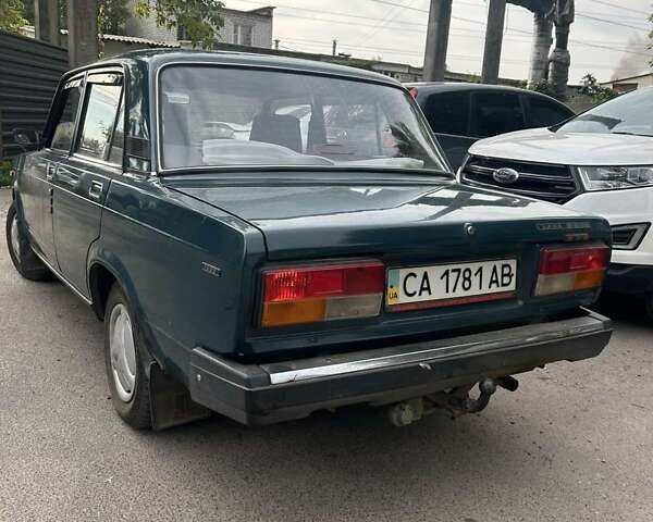 Зеленый ВАЗ 2107, объемом двигателя 1.5 л и пробегом 78 тыс. км за 2500 $, фото 4 на Automoto.ua
