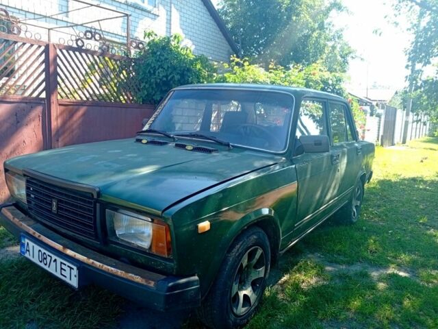 Зеленый ВАЗ 2107, объемом двигателя 1.5 л и пробегом 85 тыс. км за 725 $, фото 1 на Automoto.ua