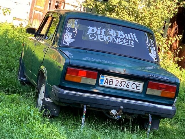 Зеленый ВАЗ 2107, объемом двигателя 1.6 л и пробегом 120 тыс. км за 860 $, фото 1 на Automoto.ua