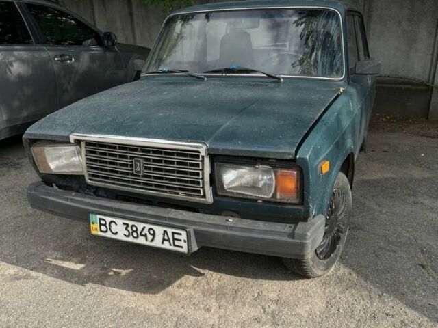 Зеленый ВАЗ 2107, объемом двигателя 0 л и пробегом 300 тыс. км за 384 $, фото 1 на Automoto.ua