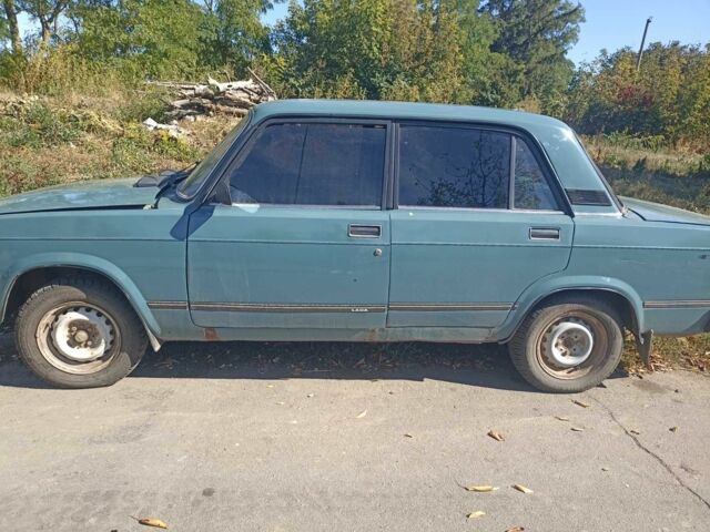 Зелений ВАЗ 2107, об'ємом двигуна 1.5 л та пробігом 483 тис. км за 1100 $, фото 1 на Automoto.ua