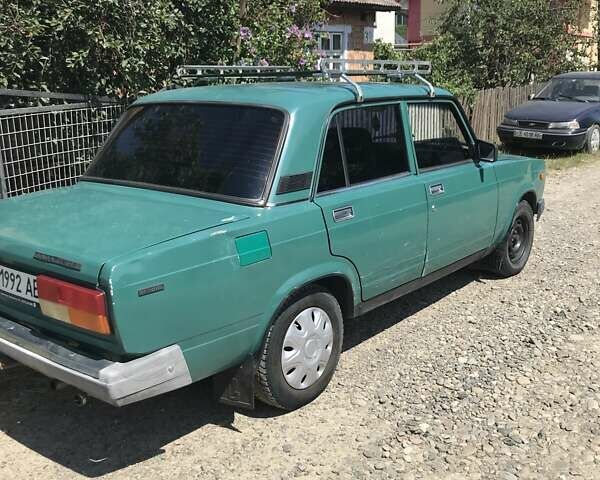 Зеленый ВАЗ 2107, объемом двигателя 1.5 л и пробегом 87 тыс. км за 1100 $, фото 2 на Automoto.ua