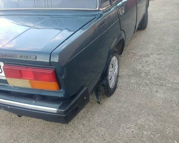 Зеленый ВАЗ 2107, объемом двигателя 1.5 л и пробегом 82 тыс. км за 1250 $, фото 5 на Automoto.ua