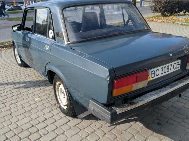 Зеленый ВАЗ 2107, объемом двигателя 1.5 л и пробегом 23 тыс. км за 1100 $, фото 3 на Automoto.ua