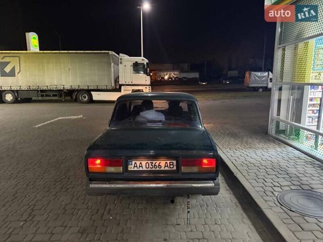 Зеленый ВАЗ 2107, объемом двигателя 1.45 л и пробегом 70 тыс. км за 1000 $, фото 6 на Automoto.ua