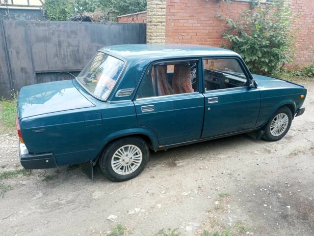 Зеленый ВАЗ 2107, объемом двигателя 1.5 л и пробегом 2 тыс. км за 1650 $, фото 5 на Automoto.ua
