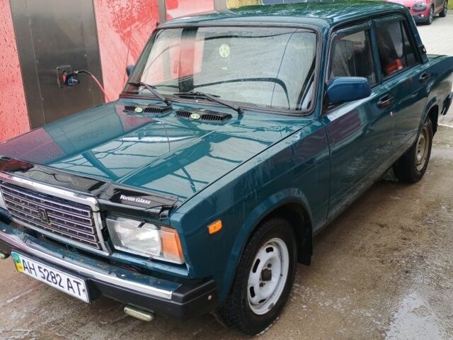 Зеленый ВАЗ 2107, объемом двигателя 1.6 л и пробегом 89 тыс. км за 1090 $, фото 3 на Automoto.ua