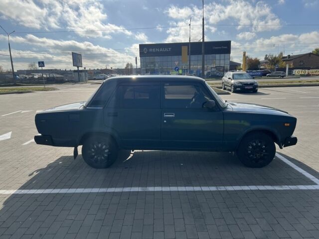 Зеленый ВАЗ 2107, объемом двигателя 1.5 л и пробегом 108 тыс. км за 1300 $, фото 3 на Automoto.ua