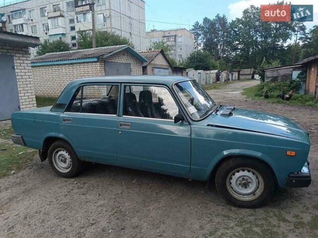 Зеленый ВАЗ 2107, объемом двигателя 1.46 л и пробегом 148 тыс. км за 1100 $, фото 3 на Automoto.ua