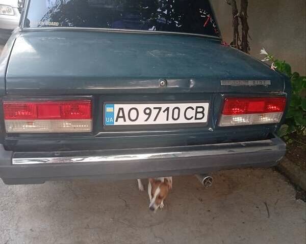 Зеленый ВАЗ 2107, объемом двигателя 1.45 л и пробегом 60 тыс. км за 1100 $, фото 7 на Automoto.ua