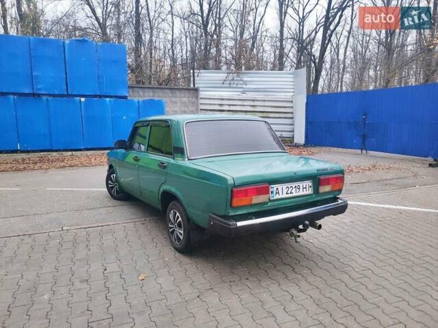 Зеленый ВАЗ 2107, объемом двигателя 1.5 л и пробегом 100 тыс. км за 1200 $, фото 5 на Automoto.ua