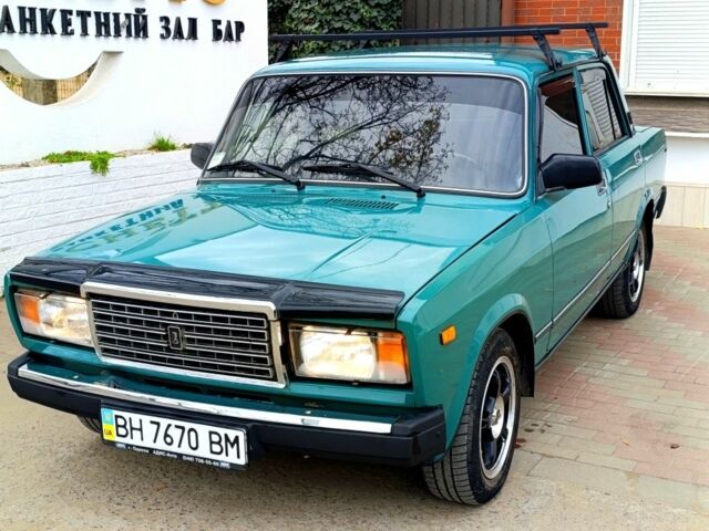 Зеленый ВАЗ 2107, объемом двигателя 1.6 л и пробегом 87 тыс. км за 1750 $, фото 13 на Automoto.ua