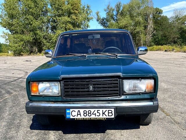 Зелений ВАЗ 2107, об'ємом двигуна 1.5 л та пробігом 350 тис. км за 800 $, фото 1 на Automoto.ua