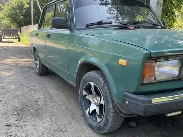Зеленый ВАЗ 2107, объемом двигателя 1.3 л и пробегом 20 тыс. км за 950 $, фото 5 на Automoto.ua