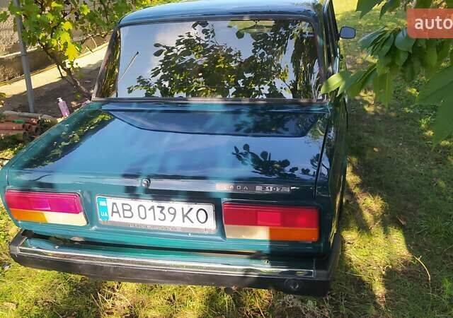 Зеленый ВАЗ 2107, объемом двигателя 1.45 л и пробегом 130 тыс. км за 1500 $, фото 2 на Automoto.ua