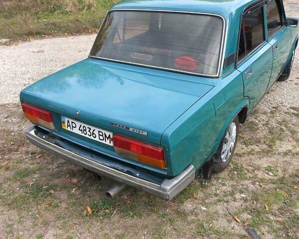 Зеленый ВАЗ 2107, объемом двигателя 1.3 л и пробегом 60 тыс. км за 1350 $, фото 4 на Automoto.ua