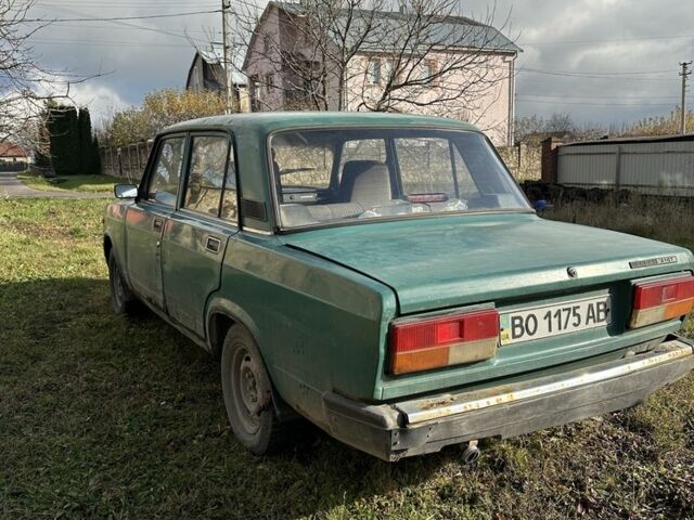 Зеленый ВАЗ 2107, объемом двигателя 1.5 л и пробегом 70 тыс. км за 500 $, фото 3 на Automoto.ua