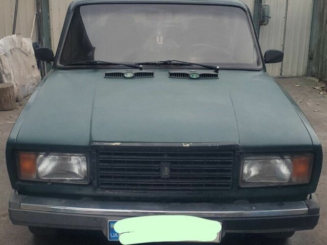 Зеленый ВАЗ 2107, объемом двигателя 0 л и пробегом 64 тыс. км за 953 $, фото 2 на Automoto.ua