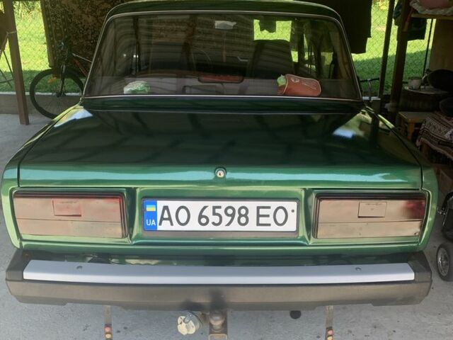 Зеленый ВАЗ 2107, объемом двигателя 0 л и пробегом 80 тыс. км за 1400 $, фото 2 на Automoto.ua
