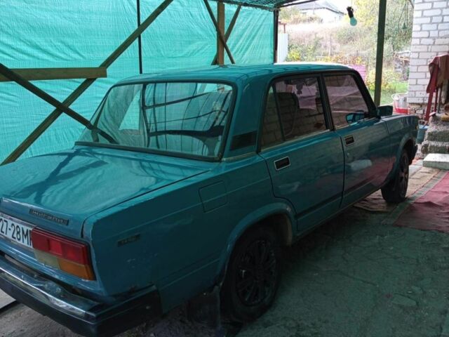 ВАЗ 2107 2005 в Павлограде на Automoto.ua Зеленый ВАЗ 2107, объемом двигателя 1.5 л и пробегом 90 тыс. км за 673 $, фото 5 на Automoto.ua