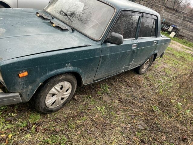 Зеленый ВАЗ 2107, объемом двигателя 1.5 л и пробегом 44 тыс. км за 358 $, фото 3 на Automoto.ua