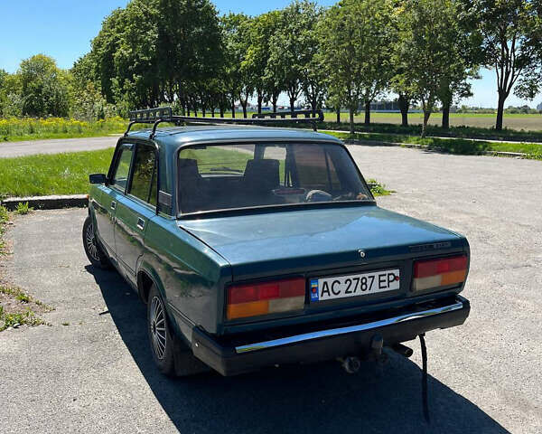 Зелений ВАЗ 2107, об'ємом двигуна 1.5 л та пробігом 77 тис. км за 850 $, фото 5 на Automoto.ua