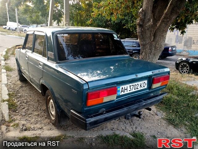 ВАЗ 2107 2005 в Кропивницком (Кировограде) на Automoto.ua Зеленый ВАЗ 2107, объемом двигателя 1.5 л и пробегом 240 тыс. км за 750 $, фото 3 на Automoto.ua