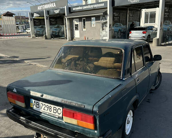 Зелений ВАЗ 2107, об'ємом двигуна 1.45 л та пробігом 84 тис. км за 700 $, фото 1 на Automoto.ua