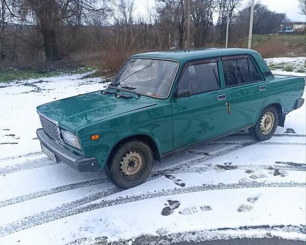 Зелений ВАЗ 2107, об'ємом двигуна 1.5 л та пробігом 78 тис. км за 1500 $, фото 1 на Automoto.ua