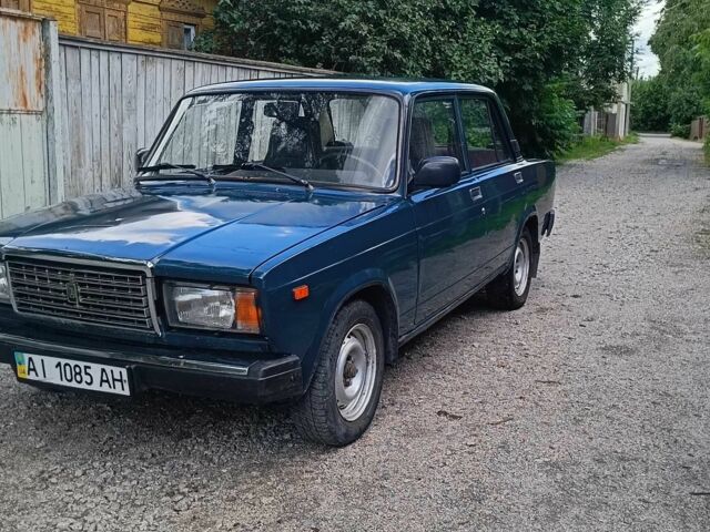 Зелений ВАЗ 2107, об'ємом двигуна 1.5 л та пробігом 80 тис. км за 1200 $, фото 1 на Automoto.ua