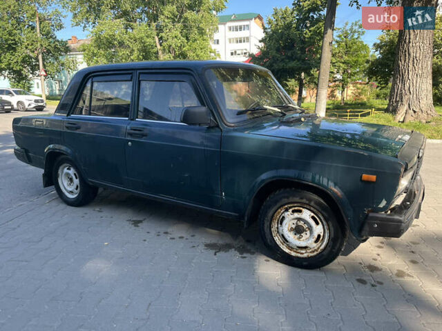 Зеленый ВАЗ 2107, объемом двигателя 1.5 л и пробегом 95 тыс. км за 800 $, фото 3 на Automoto.ua